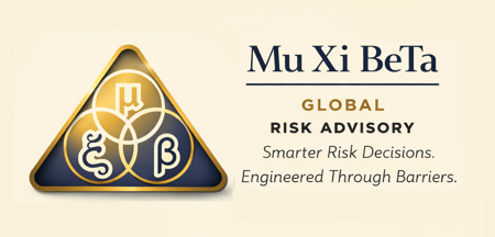 Mu Xi BeTa logo design